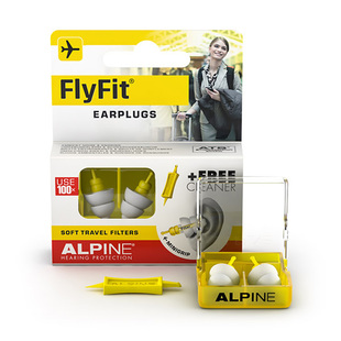 高铁N动车登山缓解耳朵不适 FLYFIT飞机减压耳塞飞行航空降压