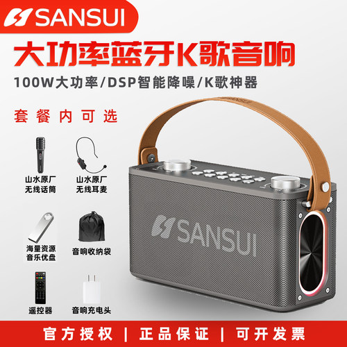 山水T93便携手提乐器蓝牙音箱