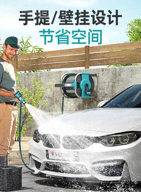 #洗车高压水枪用冲家洗地浇花洗水龙管软管接水头增ARQ压喷头