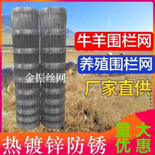 镀钢丝网用KLH牛栏网养羊围栏网牛羊圈羊专网果铁园围锌栏网防锈
