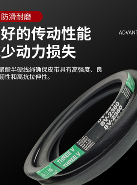 三维高速三角皮带窄V带SPA922SPA925SPA932SPA933SPA950SPA957Lw