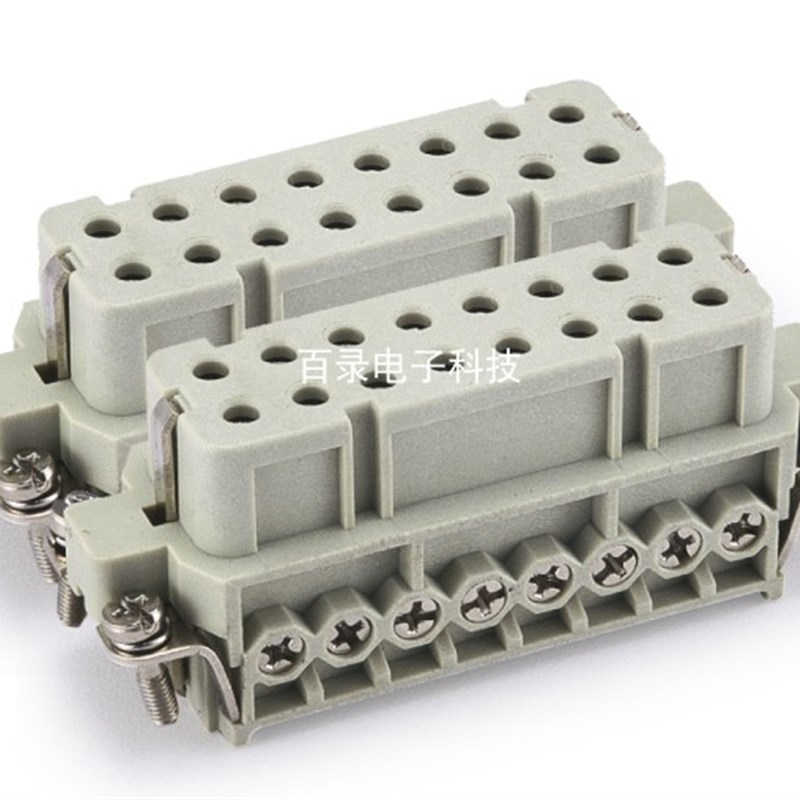 WAIN唯恩重载连接器 HA-032-F 32针32芯矩形航空插头WEVEL泰科