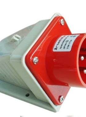 A-tech泓晟工业插头 明装插头 32A5芯 3P+N+E TYP1706M TYP1736