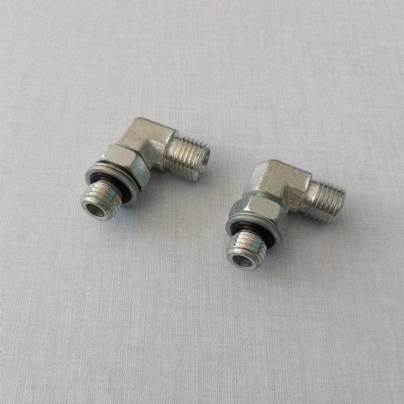 液压卡套直角弯头可调方向1CG9-14-04/1CH9-14-12 24度锥转换接头