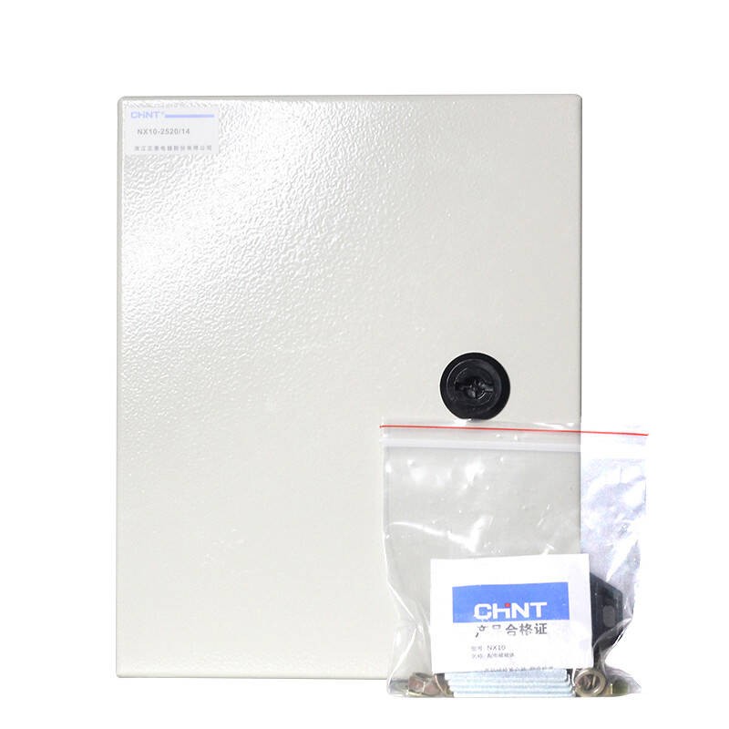 正泰明装基业箱NX10-2520/14 200*250*140 1.0厚动力箱空箱配电箱