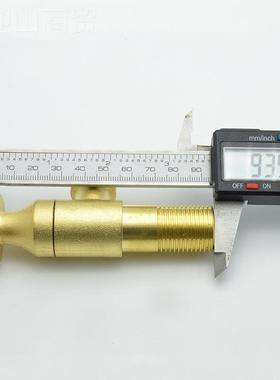 贡沙 铜角阀 防爆进水铜三角阀八字门UJC 实三角口阀 黄铜用色