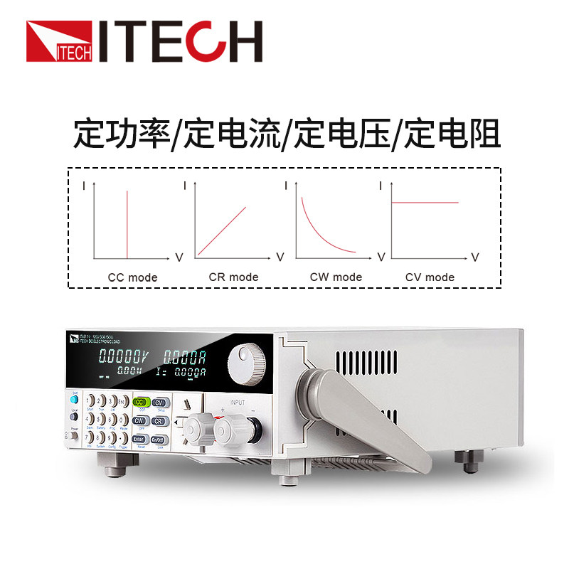 ITECH艾德克斯可编程直流电子负载测试仪电源检测仪IT8500+系列