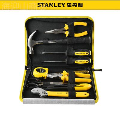 丹利工具STANLEY/套全装金史大电工车载家用工五具箱包维修螺丝刀