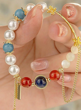 长月烬明手链周边黎苏苏澹台烬同款手链小狐狸饰品手绳简约配饰