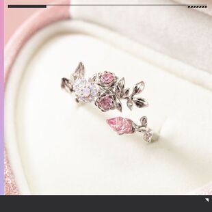 崩坏爱莉希雅戒指真之律者誓约花嫁戒指动漫纪念游戏周边开口小众