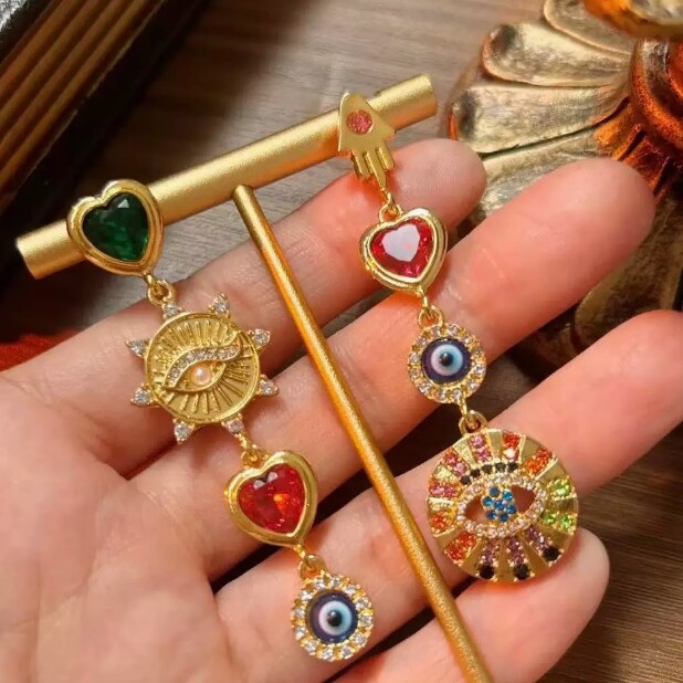 中古饰品小众设计耳环