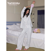 Yanxcosy2025秋冬新款 可外穿 可爱立体枕头家居服套装 睡衣女款 长袖