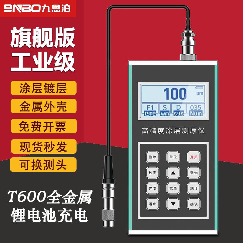 金属涂层测厚仪钢管高精度分体镀锌防油漆厚度测量仪T600Pro