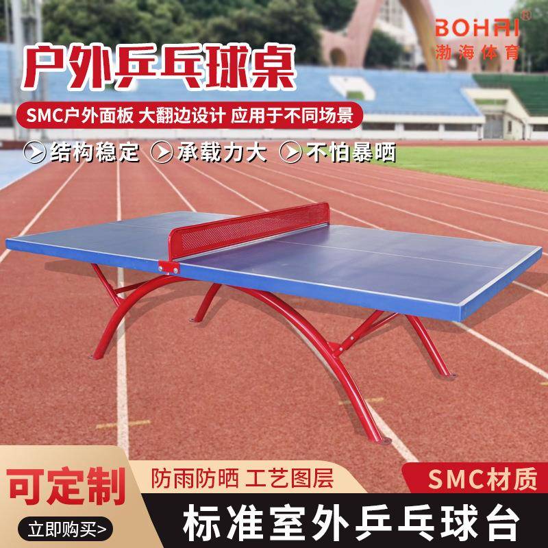 户外乒乓球桌比赛训练室外防晒防雨淋户外学校家用训练乒乓球台