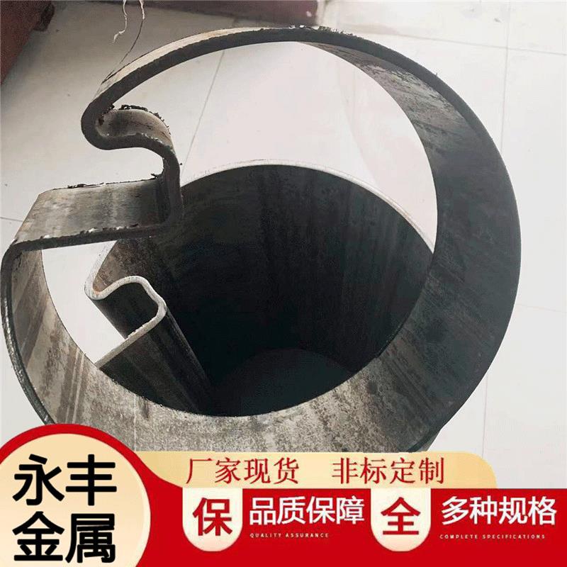 聊城异型钢管加工厂生产 冷拔精密异型管 外圆内六角薄壁异型钢管