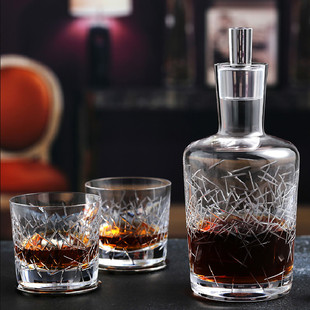 德国schott进口水晶玻璃XO威士忌酒杯洋酒杯烈酒杯闻香杯子套装