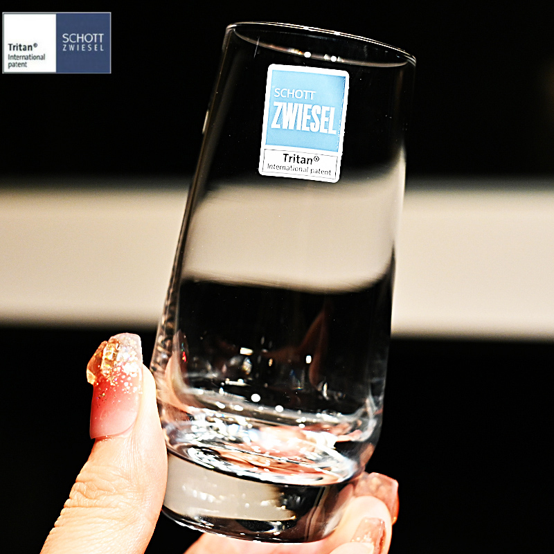 德国水晶玻璃家用一口杯小烈酒杯