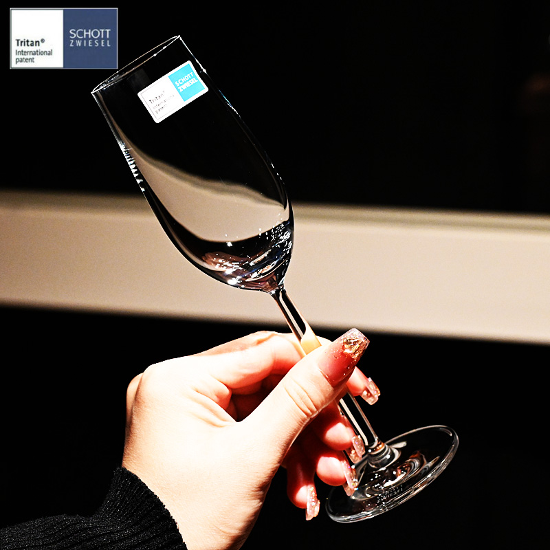 德国进口肖特水晶玻璃一口高脚杯
