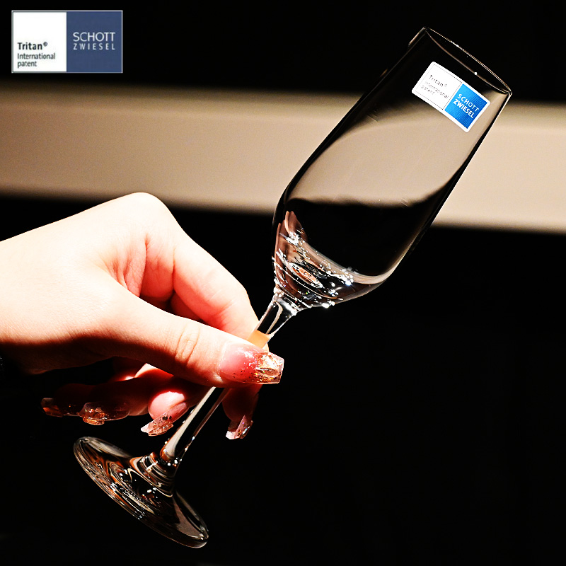 德国进口肖特水晶玻璃一口高脚杯