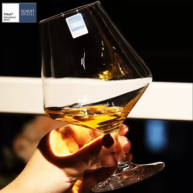 肖特圣维莎水晶玻璃白兰地杯子