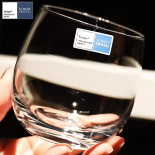 德国SCHOTT进口水晶玻璃XO圆形威士忌洋酒烈鸡尾酒杯啤酒杯水杯子