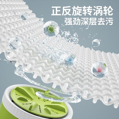 全自动洗内衣内裤小型洗衣机宿舍便携迷你涡轮.洗袜子神器