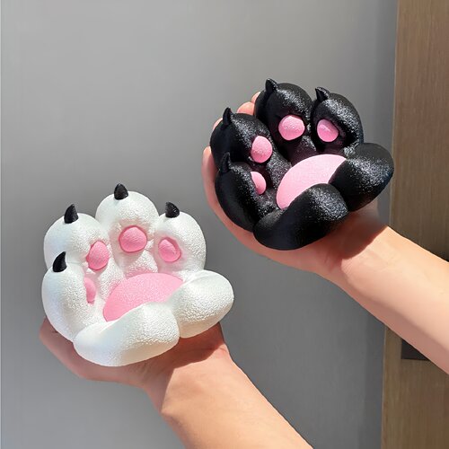 创意猫爪手机支架桌面小摆件