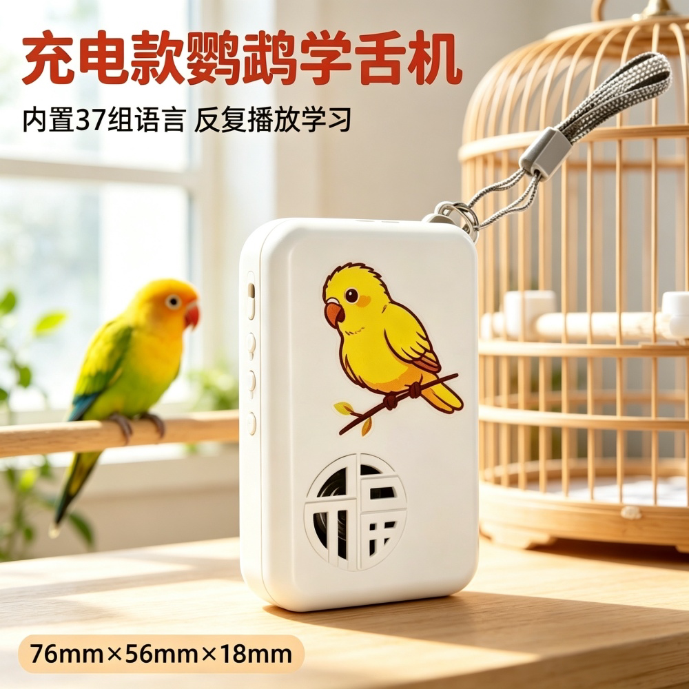宠帮仕鹩哥玄凤学话录音机