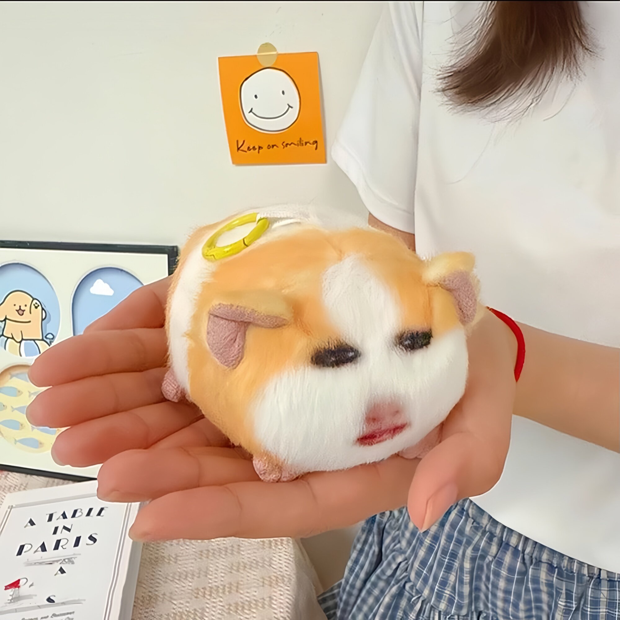 仙女下凡荷兰猪表情包猪妞玩偶挂件毛绒玩具录音发声公仔生日礼物,玩具/童车/益智/积木/模型,毛绒/玩偶/公仔/布艺类玩具,淘宝优惠券,粉丝福利购,淘宝优惠卷