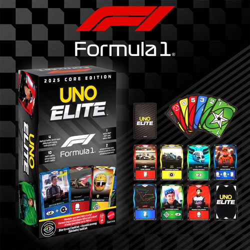 UNO牌桌游Elite 风火轮联名F1赛车珍藏系列纸牌收藏卡牌棋牌扑克