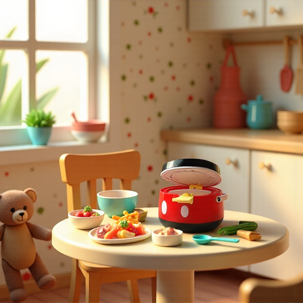 喷雾电饭煲玩具仿真做饭电饭锅儿童过家家厨房套装锅具,厨房电器,迷你厨房套装,淘宝优惠券,粉丝福利购,淘宝优惠卷