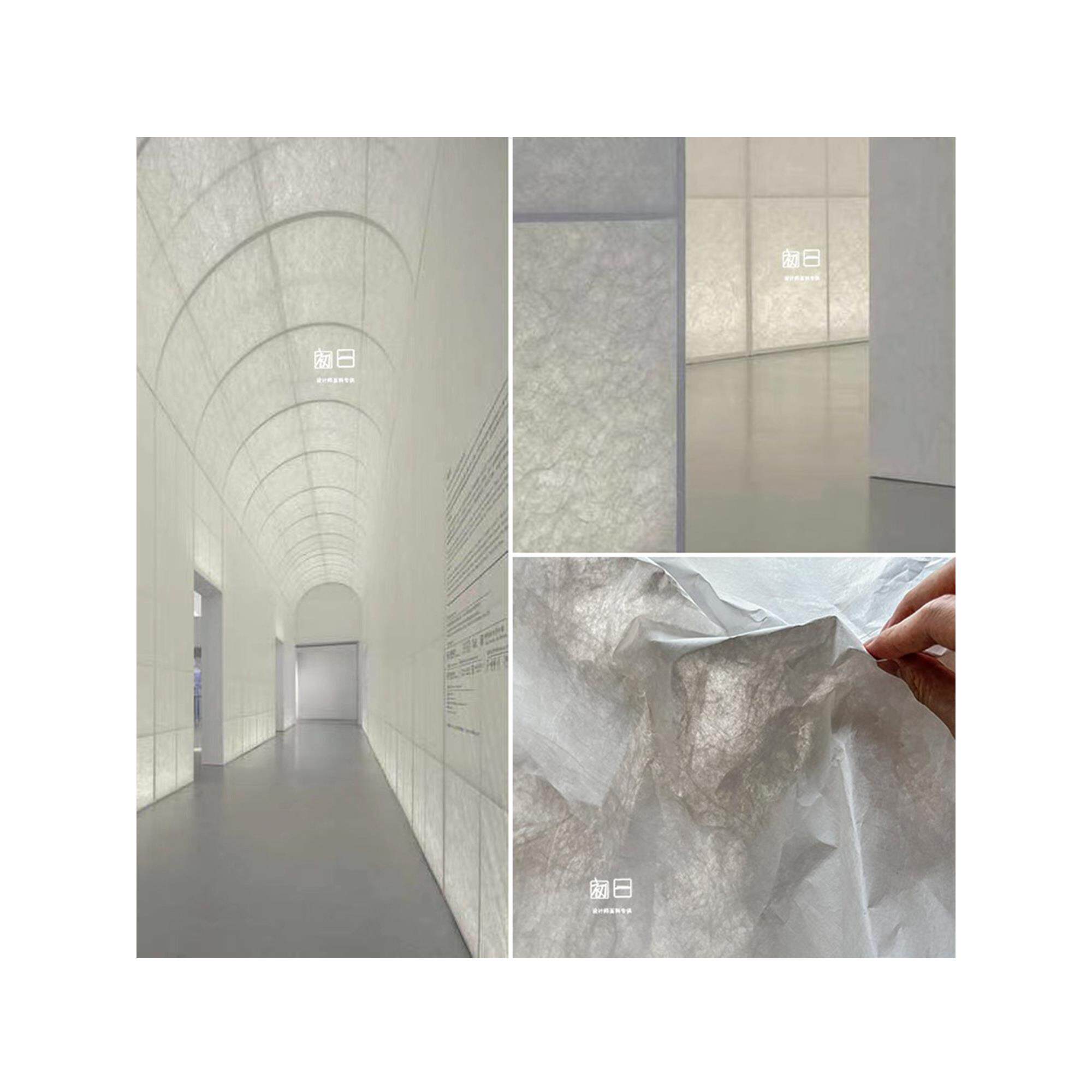 美产杜纤邦纸装饰材料 透光肌理纤维纸婚纱背景创意拍照布diy面料