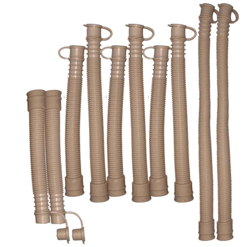 顺鼎塑料a管配件泡脚器软管波纹管洗脚桶盆塞子直倒放水管足浴盆