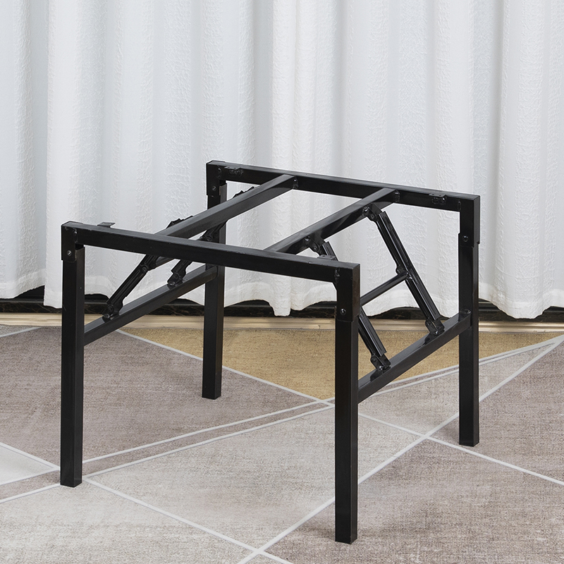 正方形方桌腿 支撑架 p折叠桌子腿 桌架 桌腿架子 桌脚支架 桌子