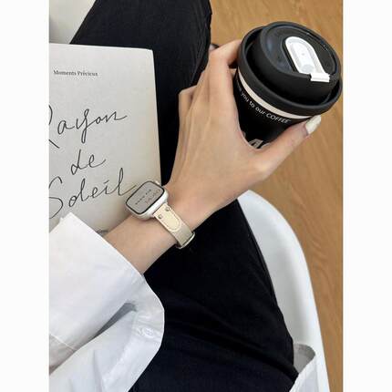 夏天尼龙iwatch表带适用于AppleWatch苹果手表女款细版S11十代987
