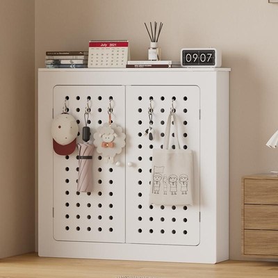 分水器遮挡柜地h暖分水器遮挡装饰罩双门暖气片遮挡罩暖气管道遮