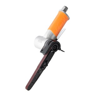 气动砂带打磨机小型家用手持砂带机多功能K抛光机高速环带机磨光