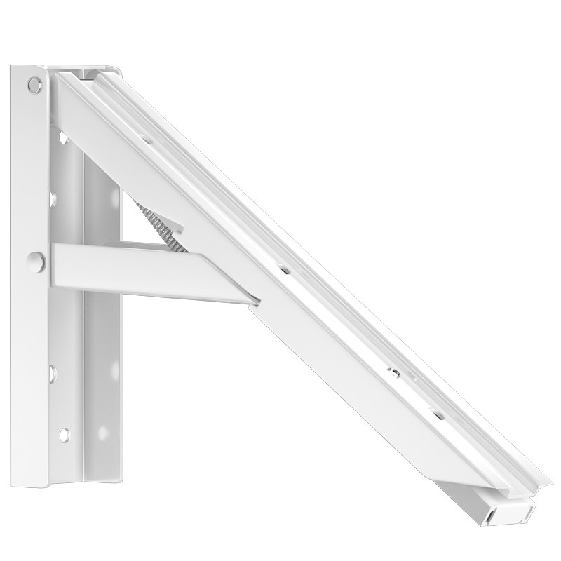 墙上可折叠活动伸缩隔板置物架加厚三角K架层板托架直角多角度支