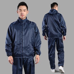 防静电服连帽分h体防尘洁净服无尘工作服分体无尘衣喷漆防护服男
