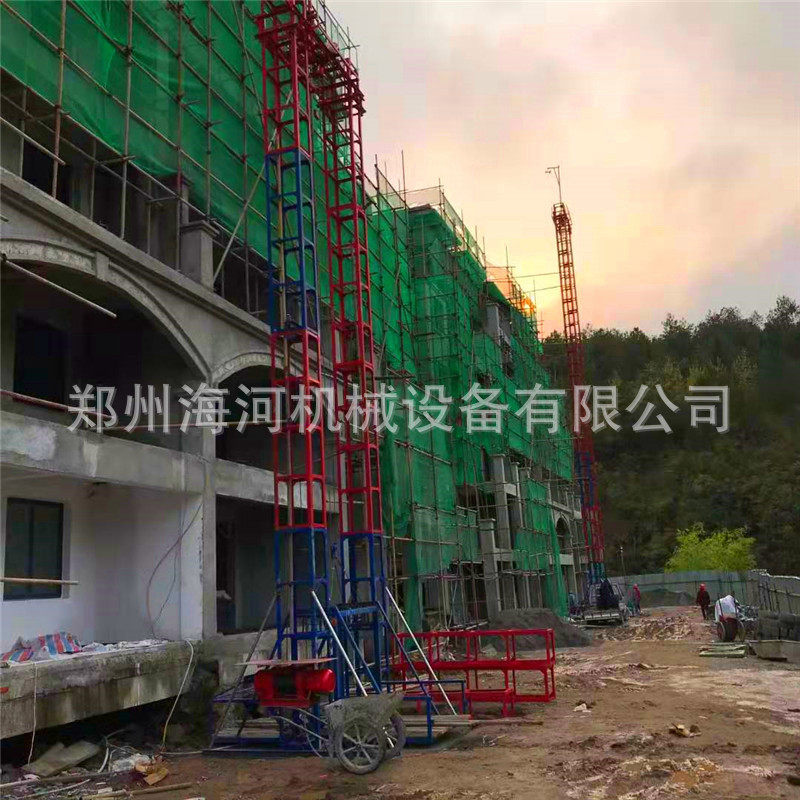 2023龙门架施工升降机 垂直建筑龙门架 建筑材料货梯电葫芦升降机