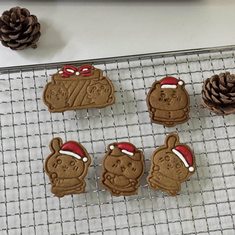 圣诞节姜饼chiikawa组合 乌萨奇四个一套铁盒装 零食曲奇饼干,零食/坚果/特产,曲奇饼干,淘宝优惠券,粉丝福利购,淘宝优惠卷