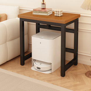 鱼缸架扫地机器人置物架打印机底座支架饮水机沙发边柜茶几小方桌
