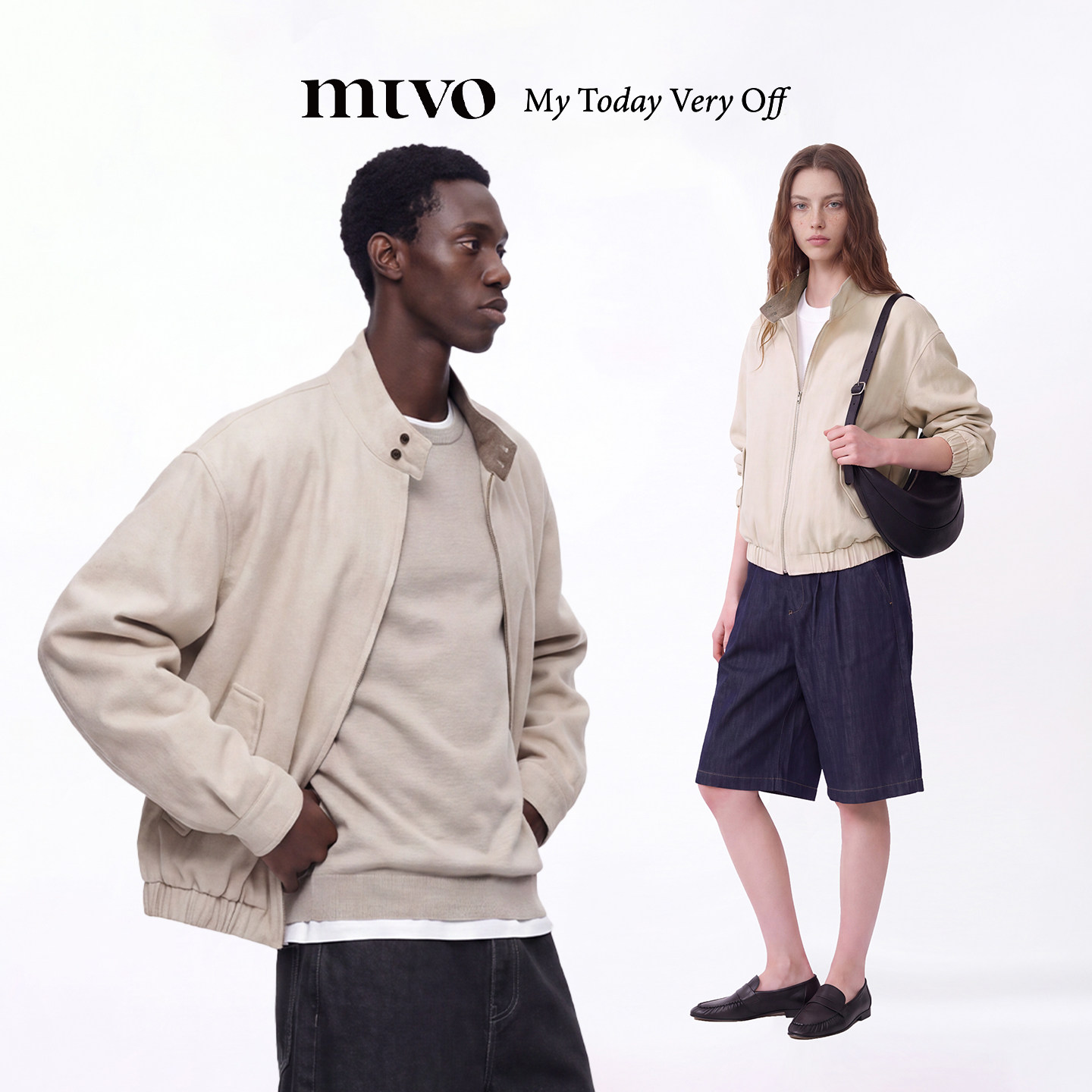 【MTVO】哈灵顿亚麻夹克图片
