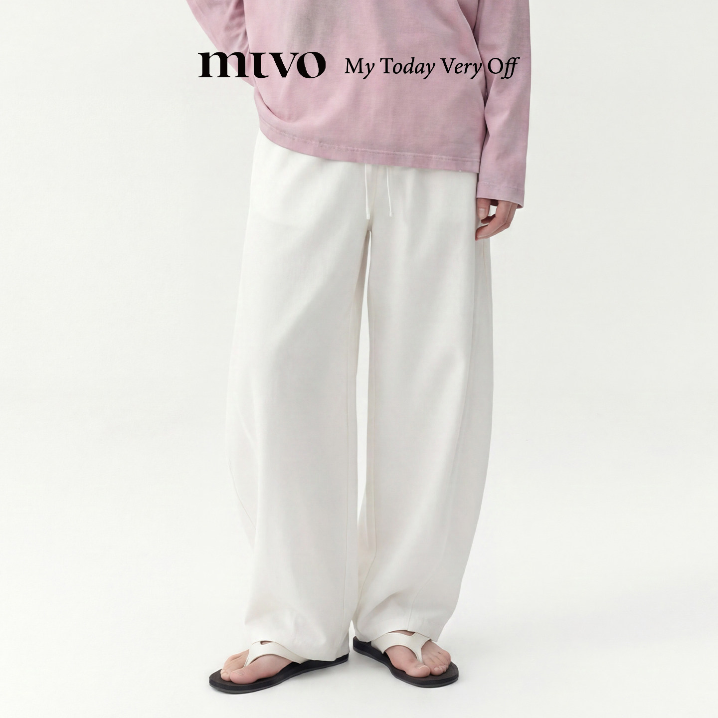 【MTVO】直筒宽松休闲裤