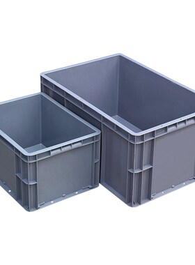 EU周转箱过滤箱塑料筐长方形胶框五金工具零件盒S收纳箱物流周转