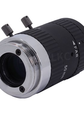 500万相机工业镜头8mm12mm16mm无畸变25Jmm35m机器视觉相机C口镜