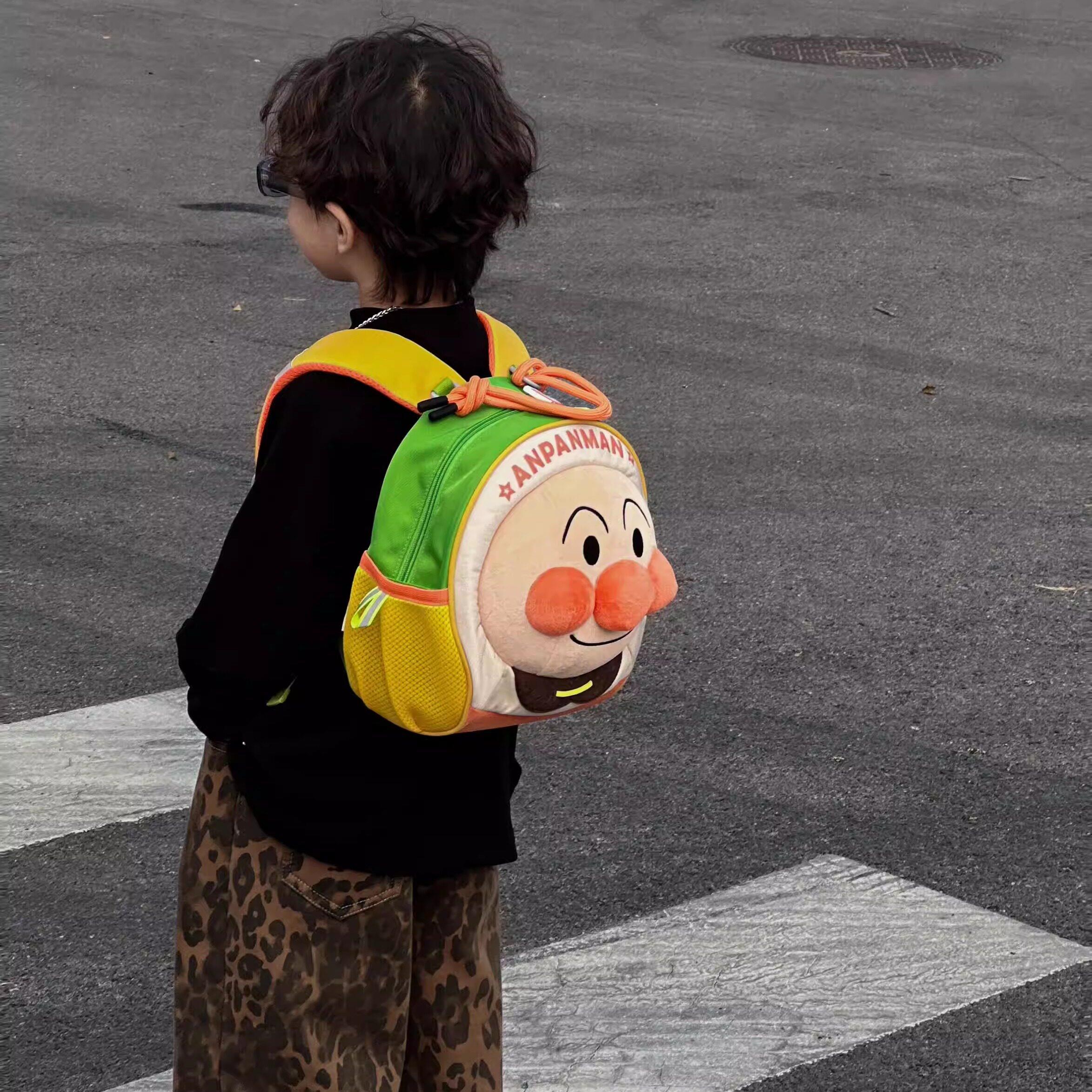 面包超人儿童书包幼儿园宝宝双肩包小学生一到三年级轻便韩系背包