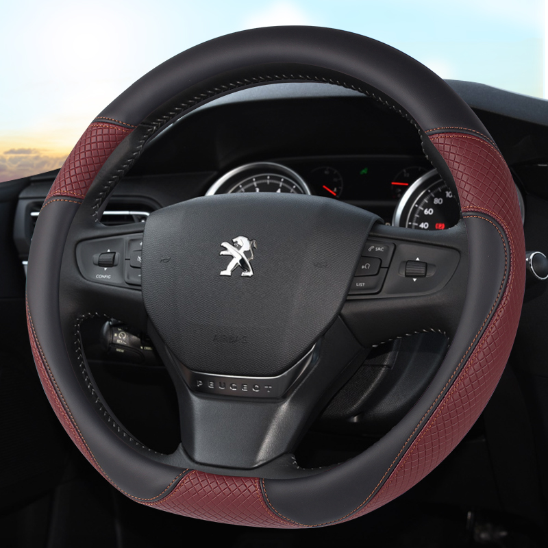 标致4008 e308标志408 2008 307 301 207 508L 3008 5008方向盘套
