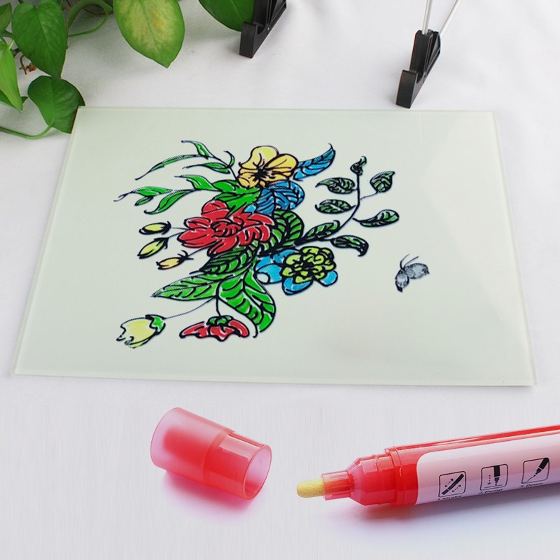 智典玻璃白板专用笔o儿童易写易擦水性笔彩色办公白板笔可擦