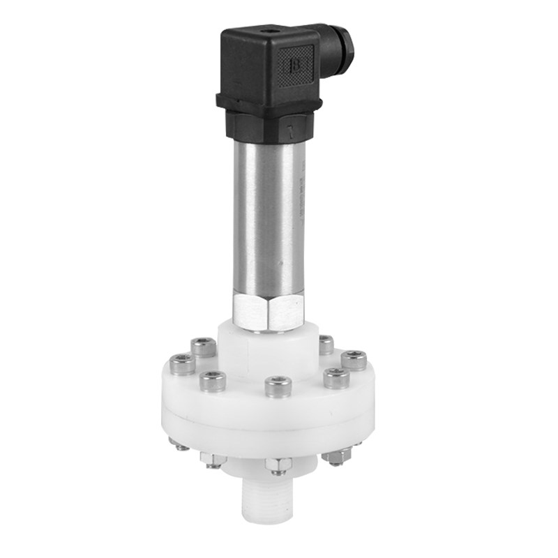 小巧四氟防腐压力变送器浓酸碱腐蚀性压力变送器 防腐Y压力传感器